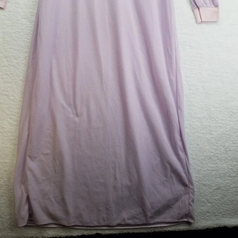 Helen of Troy Nightgown Womens Medium Nylon‎ Vintage Purple Made in USA